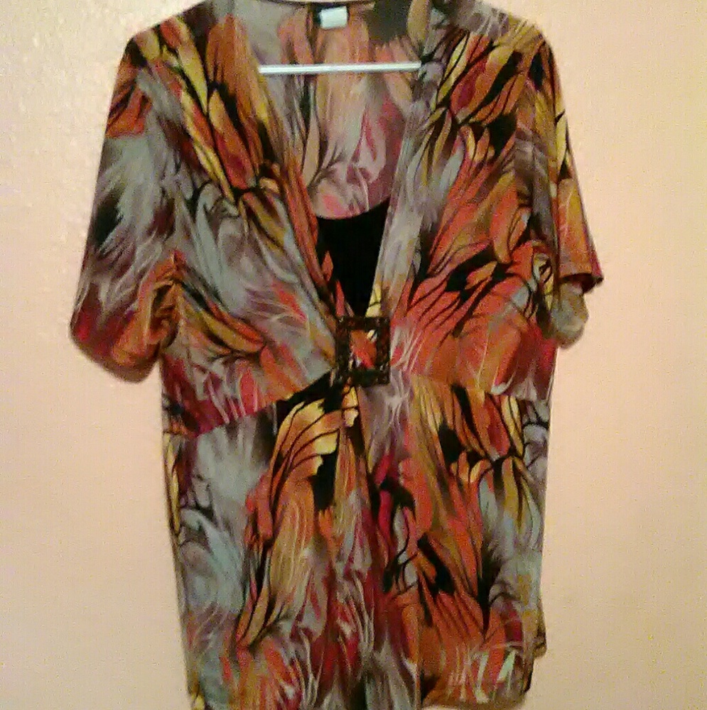 Ashley Hill XL autumn colored ladies top